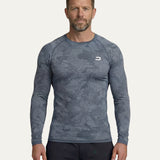 Performance Compression Shirt Blue