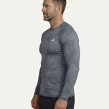 Performance Compression Shirt Blue