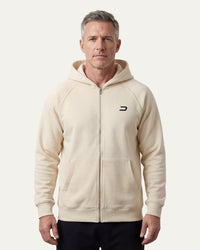 Essential Full-Zip Beige