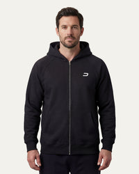 Essential Full-Zip Black