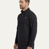 Essential Quarter Zip Black