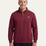 Essential Quarter Zip Red