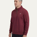 Essential Quarter Zip Red